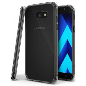Husa Husa Samsung Galaxy A3 2017 Ringke FUSION SMOKE BLACK + BONUS folie protectie spate Ringke