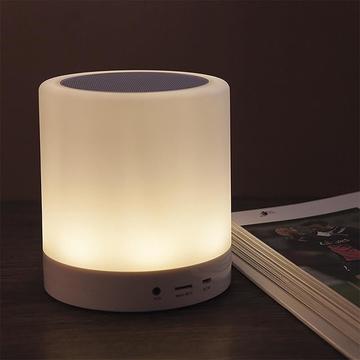 Boxa portabila MEDIATECH LIGHTBOX BT TOUCH - Bluetooth Speaker with Touch Multicolor Lamp & MP3 Player