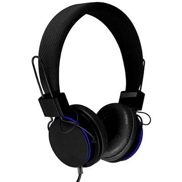 Casti MEDIATECH PICTOR - Stereo headphones with microphone to use with all mobile device