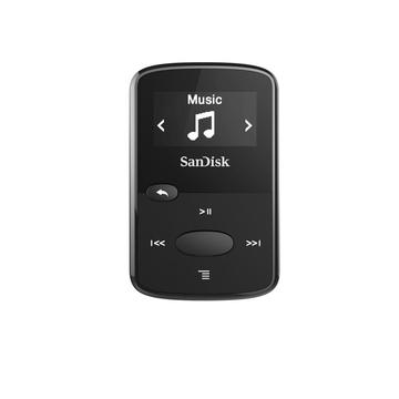 Player SanDisk CLip Jam MP3 8GB, microSDHC, Radio FM, Black