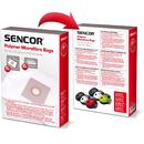 Set  5 saci microfibra Sencor + 2 filtre, pentru aspiratoarele SVC 45/SVC 52