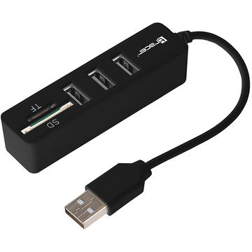 Card reader Tracer All-In-One + HUB USB 2.0  CH4