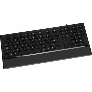 Tastatura Tracer Shimmer USB, US, negru