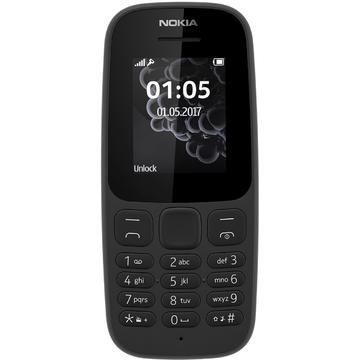 Telefon mobil Nokia 105 2017 Dual SIM Black