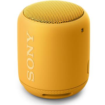 Boxa portabila Sony SRS-XB10Y EXTRA BASS, Bluetooth, NFC, Wi-Fi, Rezistenta la stropire, Galben