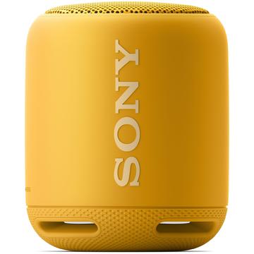 Boxa portabila Sony SRS-XB10Y EXTRA BASS, Bluetooth, NFC, Wi-Fi, Rezistenta la stropire, Galben