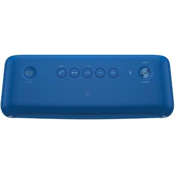 Boxa portabila Sony SRS-XB30L EXTRA BASS, Bluetooth, NFC, Wi-Fi, Party Chain, Rezistenta la stropire, SongPal, Albastru