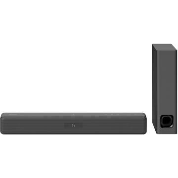 Bara de sunet compacta 2.1 Sony HT-MT500 155W Hi-Res Audio, Wi-Fi, Bluetooth, NFC, Negru