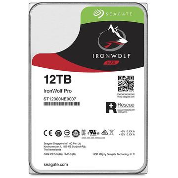 Hard disk Seagate Ironwolf Pro ST12000NE0007 12TB 7200RPM SATA3 256MB 3.5 inch