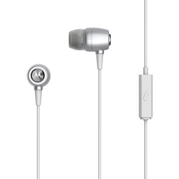 Casti Motorola Casti Audio   Ear Buds Metal Argintiu