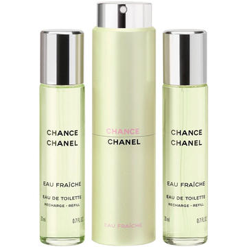 Chanel Chance Eau Fraiche Apa de toaleta Femei 3X20 ml
