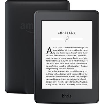 eBook Reader Kindle PaperWhite Wi-Fi 4GB cu adaptor EU Negru