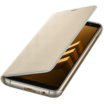 Flip Cover Neon Samsung Galaxy A8 (2018) Gold