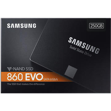 SSD Samsung 860 EVO 250GB SATA III 7 mm 2.5 inch