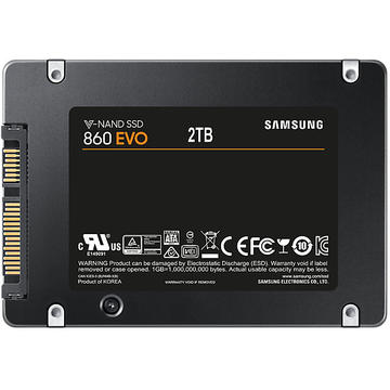 SSD Samsung 860 EVO 2TB SATA III 7 mm 2.5 inch