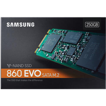 SSD Samsung 860 EVO 250GB M.2 2280 SATA3