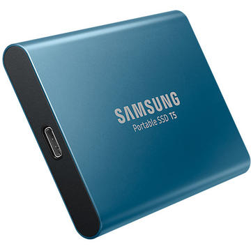 SSD Portable Samsung T5 500GB USB 3.1 Albastru