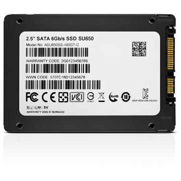 SSD Adata Ultimate SU650 240GB SATA3 2.5" 3D NAND