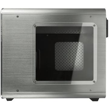 Carcasa RAIJINTEK METIS Plus Aluminium Mini-ITX Case - Silver Window