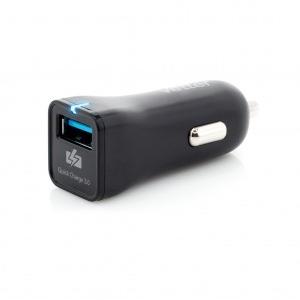 Vetter Fast Car Charger | with Quick Charge 3.0 TECHNOLOGY | Black
