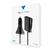 Vetter iSplit Smart Car Charger | 9.6A | 4 x USB | with Passengers Extension | Black