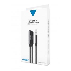 Vetter Stereo Audio Splitter | 3.5mm Extension Cable
