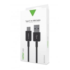 USB Type C Cable | Vetter GO | Black
