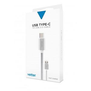 Vetter USB Type C to USB 3.0 Cable | Silver