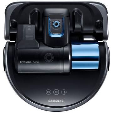 Aspirator Samsung PowerBot Essentials, CycloneForce, Senzor FullView, 0.7 l, Afisaj LED, Negru