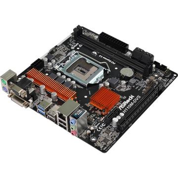 Placa de baza ASRock H110M-DVS R3.0, socket LGA1151, chipset Intel H110, micro- ATX