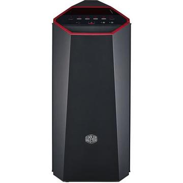 Carcasa Cooler Master Maker 5t, tempered glass, mid-tower, ATX, 3* 140mm fan (inclus), I/O panel, fan controller, LED strip, black