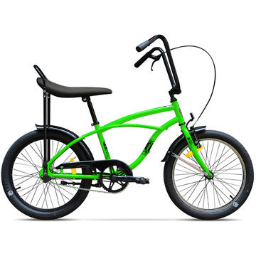 Bicicleta copii Pegas Strada Mini Verde Neon 2017