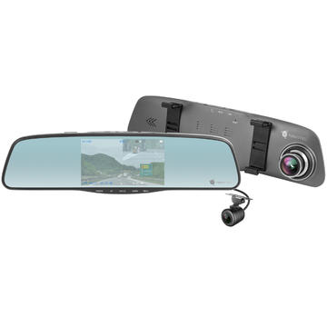 Camera video auto Navitel MR250 DVR Camera FHD/30fps 5.0 inch G-Sensor, w/Dual camera