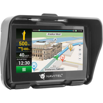 Navitel G550 MOTO GPS Navigation 4.3 inch FULL EU w/Bike holder