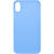Husa ZMEURINO Husa Capac Spate 0.5 mm Ultra Slim Albastru APPLE iPhone X