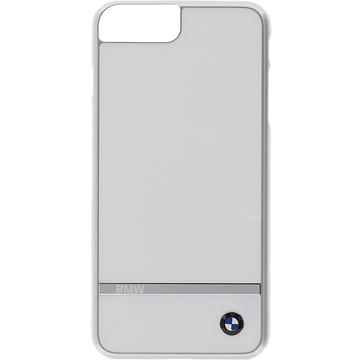 Husa Bmw Husa Capac Spate Aluminium Alb Apple iPhone 7 Plus, iPhone 8 Plus