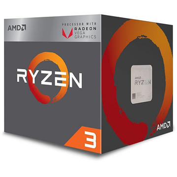 Procesor AMD Ryzen 3 2200G Socket AM4 3.7GHz 4 nuclee 6MB 65W Box