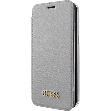 Husa Guess Husa Agenda Argintiu SAMSUNG Galaxy S8 Plus