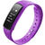 Bratara fitness Cellularline Bratara Fitness Easy Fit Touch Violet + Bratara Neagra