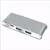 MultiHub YC-204B USB-C HDMI 4K Adapter Thunderbolt 3 Type C Hub SD Micro SD Card Reader+Type-C Charger Port for MacBook Pro Space Gray