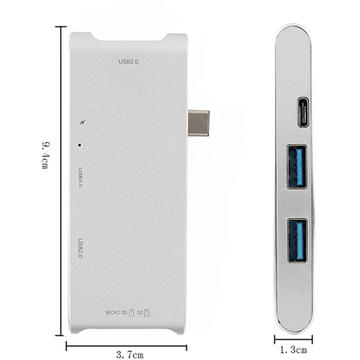 Adaptor USB 3.0 C Type, SD Card, MicroSD pentru MacBook