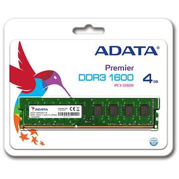 Memorie Adata 4GB DDR3 1600MHz CL 11 1,5V