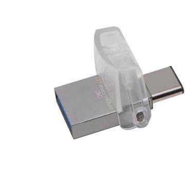 Memorie USB Kingston DataTraveler microDuo 3C 128GB USB 3.0/micro Type-C