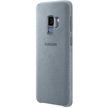 Husa Samsung Galaxy S9 G960 Alcantara Cover Mint