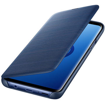 Husa Samsung Galaxy S9 Plus G965 LED View Cover Blue