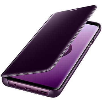 Husa Samsung Galaxy S9 Plus G965 Clear View Standing Cover Purple