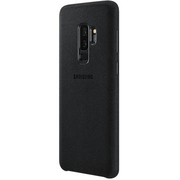 Husa Samsung Galaxy S9 Plus G965 Alcantara Cover Black