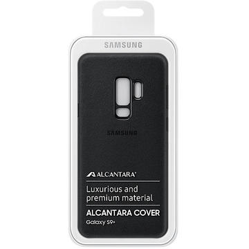 Husa Samsung Galaxy S9 Plus G965 Alcantara Cover Black