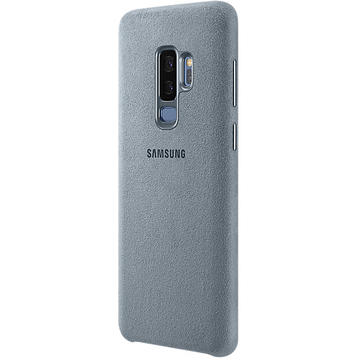 Husa Samsung Galaxy S9 Plus G965 Alcantara Cover Mint