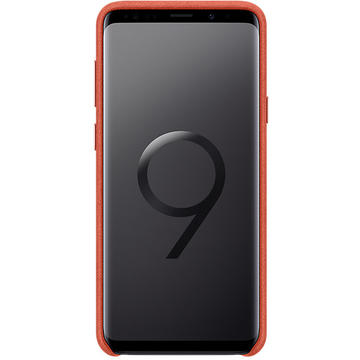Husa Samsung Galaxy S9 Plus G965 Alcantara Cover Red